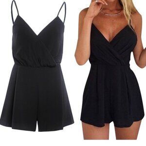 Black jumpsuit romper